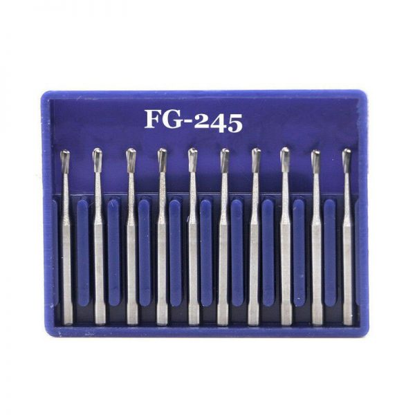 Dentcruise 10pcs Dental Carbide Burs FG 245 Preorder