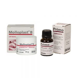 Dentcruise-Detax Molloplast B Heat Cure Soft Reliner Standard Pack