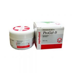 Dentcruise Septodont ProGelB Benzocaine 20% Oral Anaesthetic gel